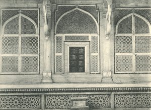 Agra. Écran du tombeau de Sulim Chishti, Futtehpur Sikri