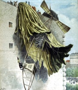 Alberto Santos-Dumont 1873-1932 aéronaute brésilien, tentative infructueuse au Prix Deutsch - Unbekannt