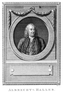 Albrecht von Haller, médecin et scientifique suisse, vers 1770-1780