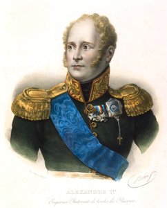 Alexandre Ier, tsar de Russie, c1801-1825