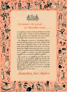 Alexandre le Grand de Macédoine pleurant Abdullas pour le choix, 1939 - Unbekannt