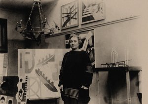 Alexandra Exter dans son atelier parisien - Unbekannt