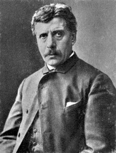 Alexandre Falguière, sculpteur et peintre français, 1890