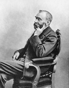 Alfred Bernhard Nobel, vers 1880