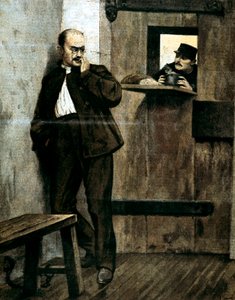 Alfred Dreyfus en prison, 1895