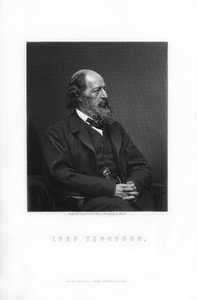 Alfred Tennyson, 1er baron Tennyson, poète lauréat du Royaume-Uni