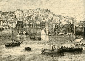 Alger, depuis la mer, 1890 - Unbekannt