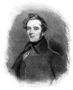 Alphonse de Lamartine 1790-1869, écrivain, poète et homme politique français, 1900