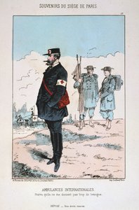 Ambulances internationales, Siège de Paris, 1870-1871