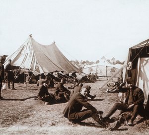 Camp américain, Melette, France, vers 1914-1918