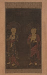 Amitabha et Kshitigarba