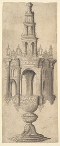 Une monstrance architecturale - Unbekannt