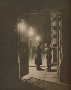 Un incident à The Yard aux petites heures, vers 1935 - Unbekannt