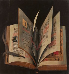 Un livre ouvert, milieu du 16ème siècle - Unbekannt