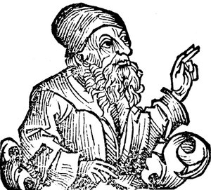 Anaxagore vers 500-428 av. J.-C., philosophe grec ancien, 1493