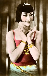 Anna May Wong 1905-1961, actrice sino-américaine, XXe siècle