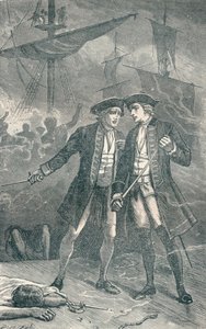 Anson reçoit des informations que le Centurion est en feu, 1904