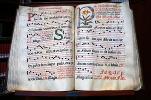 Antiphonaire. La Circoncision de Jésus. Domus Galilaeae, Mont des Béatitudes, Israël