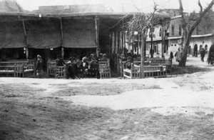 Café arabe, Bagdad, Mésopotamie, Première Guerre mondiale, 1918 - Unbekannt