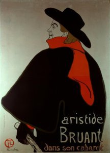 Aristide Bruant dans son cabaret
