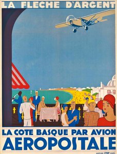 Aéropostale. La Côte Basque, vers 1928-1930 - Unbekannt