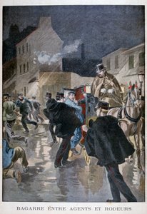Arrêté par la police, Paris, 1900 - Unbekannt