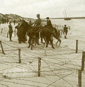 Arrivée à La Panne, Flandre, Belgique, vers 1914-1918 - Unbekannt