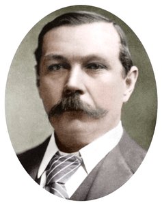 Arthur Conan Doyle, écrivain écossais, vers 1900 - Unbekannt