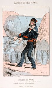 Artillerie de Marine, Siège de Paris, Guerre franco-prussienne, 1870-1871 - Unbekannt