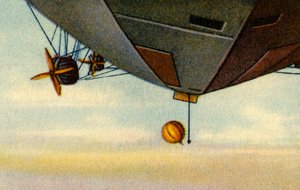 Ascension du zeppelin, expédition arctique