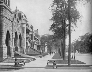 Avenue Ashland, Chicago, vers 1897 - Unbekannt