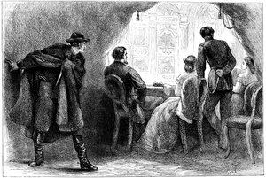 Assassinat du président Lincoln, Washington DC, 1865 c1880