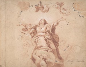 Assomption de la Vierge après Carlo Maratta, 17e siècle