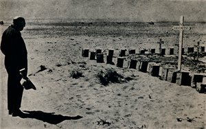 Dans un cimetière de champ de bataille en Égypte - Unbekannt