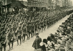 Troupes australiennes, Melbourne, Première Guerre mondiale - Unbekannt