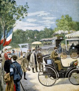 Essai de fiabilité automobile entre Paris et Rouen, parrainé par Le Petit Journal - Unbekannt