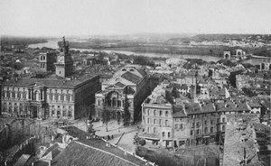 Avignon - Vue générale prise de la tour Saint-Laurent, vers 1925