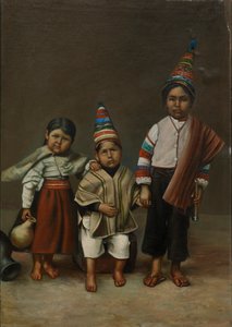 Enfants Aymara, vers 1890-1892