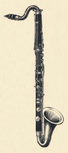 Clarinette basse en si bémol, 1895
