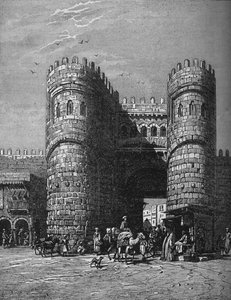 Bab-El-Footoh, une des portes du Caire, 1878