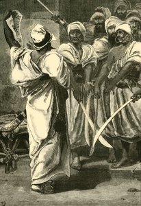 Bagaeus délivrant ses messages à la garde perse, 1890 - Unbekannt