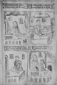 Boulangers au travail MS. Add. 34, 605, 1903