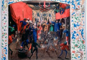 Bal des hommes ardents, 1393, vers 1470 - Unbekannt