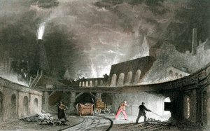 Banque de Fours, Lymington Iron Works, Tyneside, Angleterre, 1835