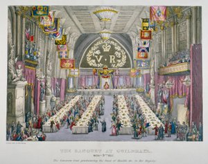 Banquet au Guildhall en l