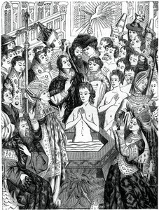 Baptême du roi Clovis, Reims, 1870