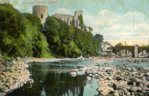 Château de Barnard, Durham, vers 1905