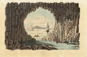 Colonnes de basalte dans la grotte de Fingal, Staffa, Hébrides intérieures, Écosse - Unbekannt