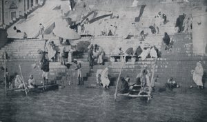 Baignade à Bénarès, 1924