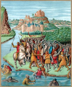 Bataille entre Bacchides et Jonathan, Révolte des Maccabées, 160 av. J.-C., 19ème siècle - Unbekannt